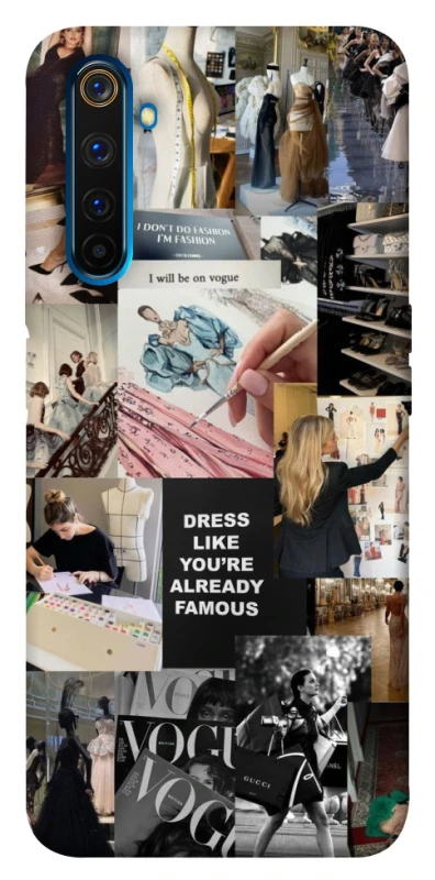 Чохол на Realme 6 Pro Fashion collage ver.11 фото 1 з 1