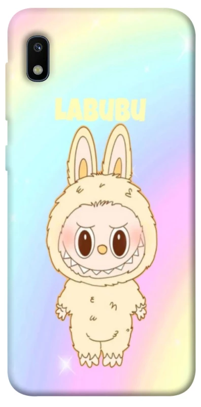 Чохол на Samsung Galaxy A10 (A105F) Fluffy Rainbow Labubu фото 1 з 1