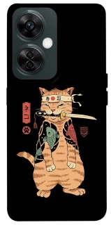 Чохол на OnePlus Nord CE 3 Lite Кіт-самурай фото 1 з 1