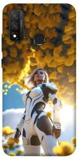 Чохол на Huawei P Smart (2020) Cyber space girl ver.3 фото 1 з 1