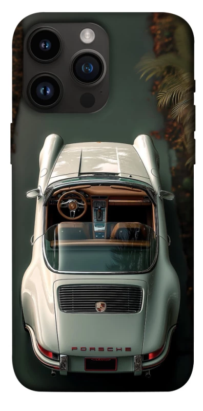 Чехол на Apple iPhone 14 Pro Max (6.7") White porsche фото 1 из 1