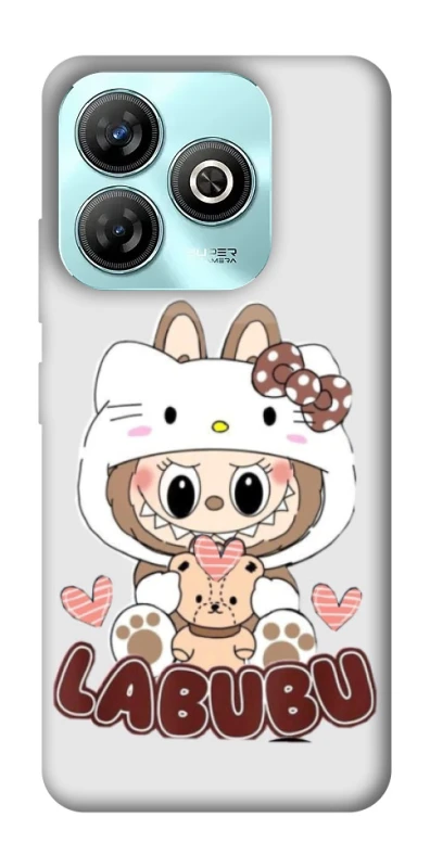 Чохол на ZTE Blade A75 4G Hello Kitty Labubu фото 1 з 1