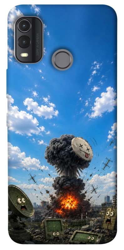 Чохол на Nokia G11 Plus Moscow never sleeps ver.6 фото 1 з 1