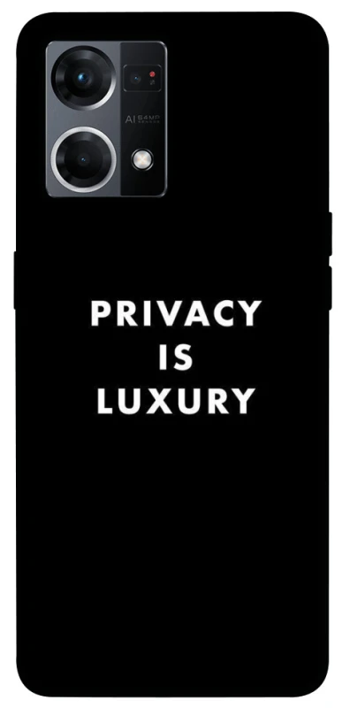 Чохол на Oppo Reno 7 4G Privacy is luxury фото 1 з 1
