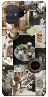 Чехол на Samsung Galaxy A71 Coffee collage ver.4 фото 1 из 1