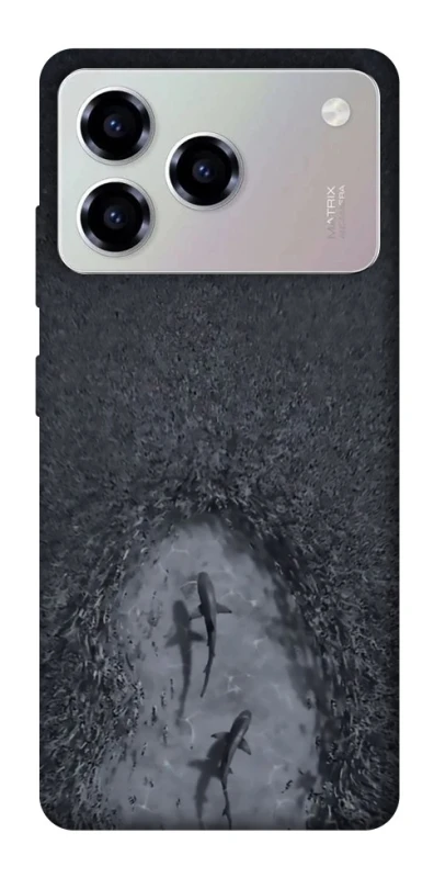 Чехол на ZTE Blade A76 Акула фото 1 из 1