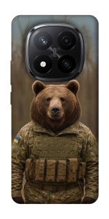 Чехол на Xiaomi Redmi Note 14 Pro+ 5G Медведь защитник фото 1 из 1