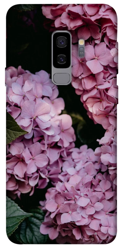 Чохол на Samsung Galaxy S9+ Рожеві гартензії фото 1 з 1