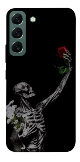 Чехол на Samsung Galaxy S22 Skeleton vs Rose фото 1 из 1