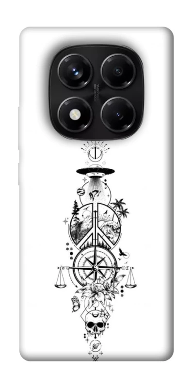 Чохол на Xiaomi Redmi Note 14 Pro 5G Tattoo ver.7 фото 1 з 1