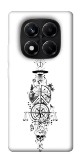 Чехол на Xiaomi Redmi Note 14 Pro 5G Tattoo ver.7 фото 1 из 1