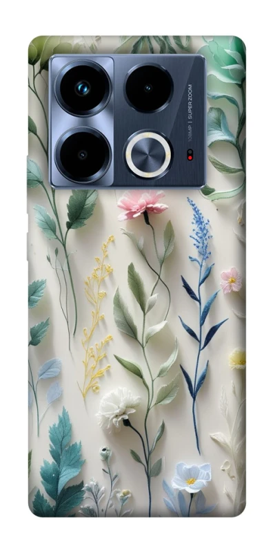 Чохол на Infinix Note 40 4G Floral design ver.3 фото 1 з 1