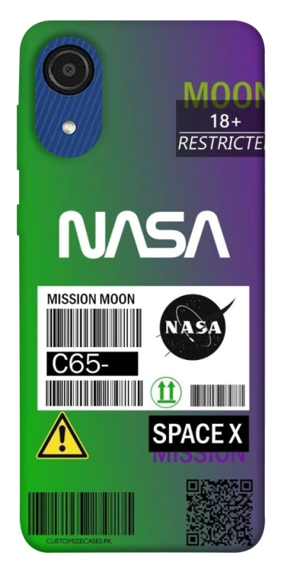 Чехол на Samsung Galaxy A03 Core NASA ver.2 фото 1 из 1