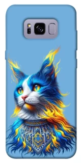 Чохол на Samsung G955 Galaxy S8 Plus Кіт патріот фото 1 з 1
