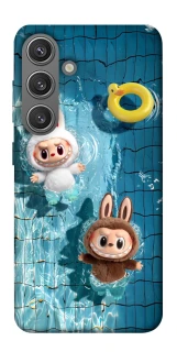 Чохол на Samsung Galaxy S24+ Labubu in the pool фото 1 з 1