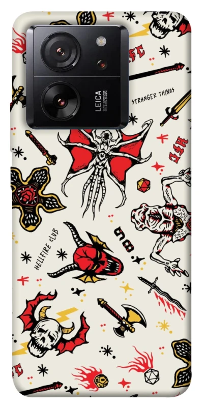 Чохол на Xiaomi 13T Pro Stranger Things ver.2 фото 1 з 1