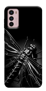 Чохол на Motorola Moto G42 Black dragonfly фото 1 з 1