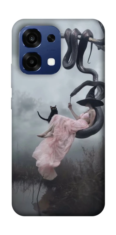 Чехол на Oppo A6 Pro 4G/5G Halloween Witch ver.5 фото 2 из 2