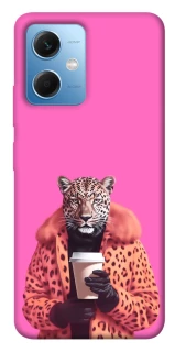 Чохол на Xiaomi Redmi Note 12 5G Леопард з кавою фото 1 з 1