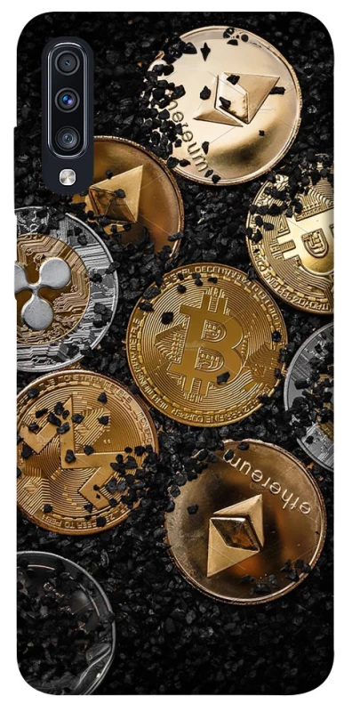 Чехол на Samsung Galaxy A70 (A705F) Many coins v2 фото 1 из 1