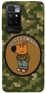 Чехол на Xiaomi Redmi 10 Чил сержант фото 1 из 1