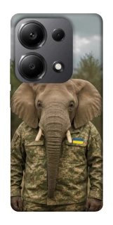 Чехол на Xiaomi Redmi Note 13 Pro 5G Слон защитник фото 1 из 1