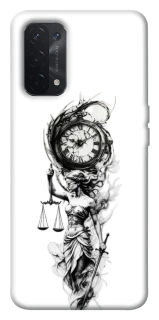 Чехол на Oppo A54 5G / A74 5G Tattoo ver.11 фото 1 из 1