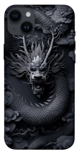 Чехол на Apple iPhone 14 Plus (6.7") black dragon фото 1 из 1