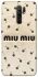 Чохол на Xiaomi Redmi 9 Miu Miu фото 1 з 1