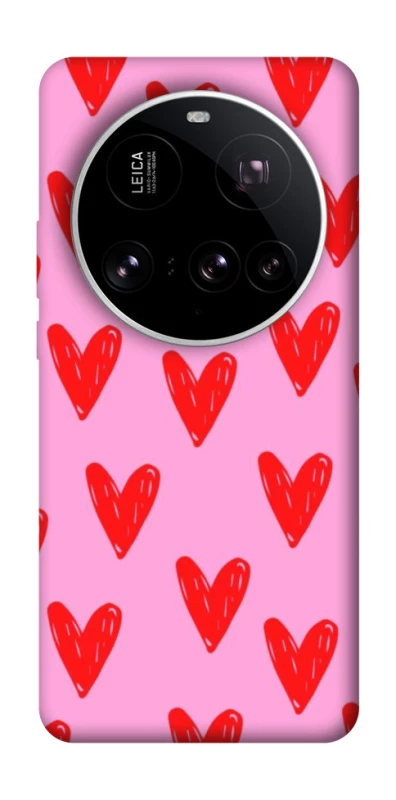 Чохол на Xiaomi 15 Ultra Red hearts 2 фото 1 з 1