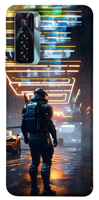 Чехол на TECNO Camon 17 Pro Cyber character фото 1 из 1