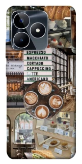 Чехол на Realme C53 Coffee collage ver.5 фото 1 из 1