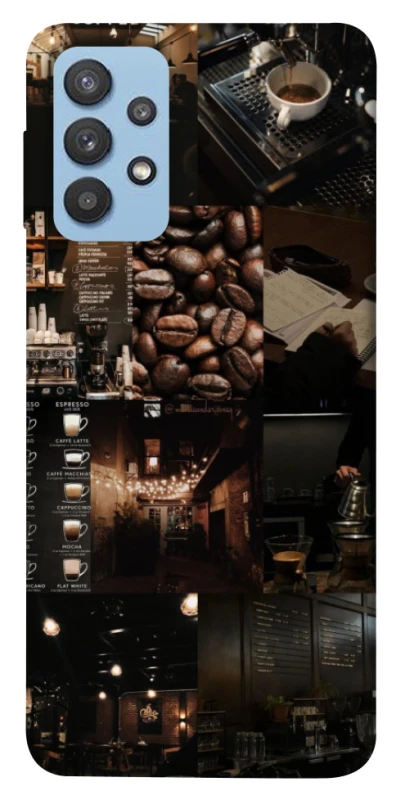 Чохол на Samsung Galaxy M32 Coffee collage ver.1 фото 1 з 1