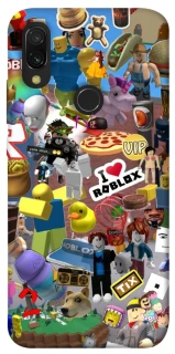 Чехол на Xiaomi Redmi 7 Roblox collage ver.5 фото 1 из 1