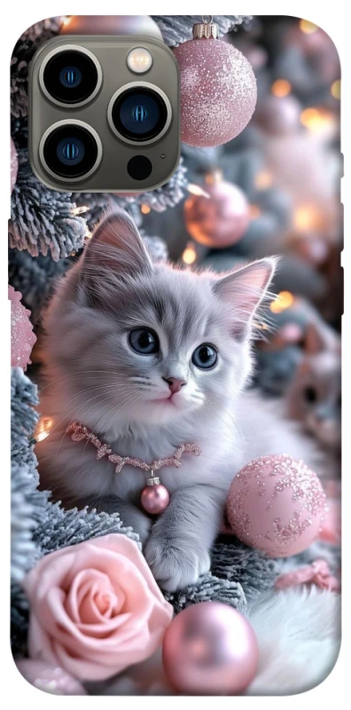 Чохол на Apple iPhone 12 Pro Max (6.7") Christmas Kitty фото 1 з 1