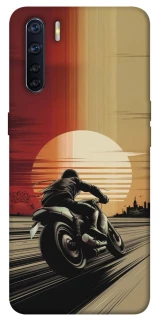 Чехол на Oppo A91 Motorcycle фото 1 из 1