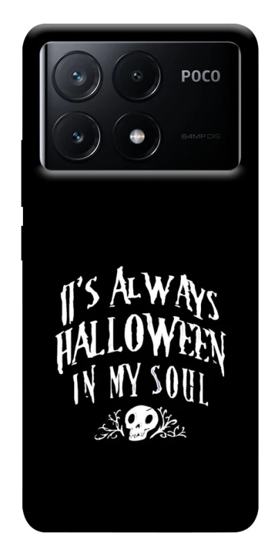 Чохол на Xiaomi Poco X6 Halloween in my soul фото 1 з 1
