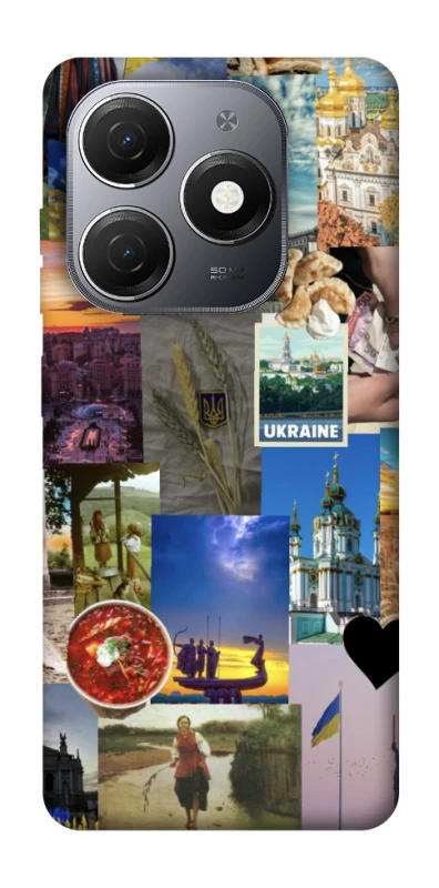 Чохол на TECNO Spark 20 Ukraine style ver.1 фото 1 з 1
