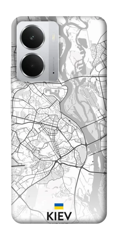 Чехол на Realme 14 Kiev white map фото 1 из 1
