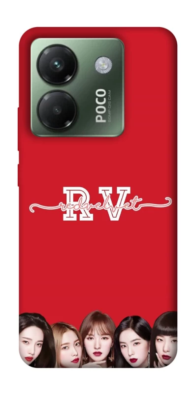 Чохол на Xiaomi Poco M7 pro 5G RED VELVET v3 фото 1 з 1