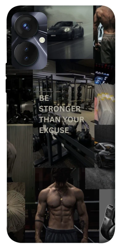 Чохол на TECNO Spark 9 Pro Be stronger фото 1 з 1