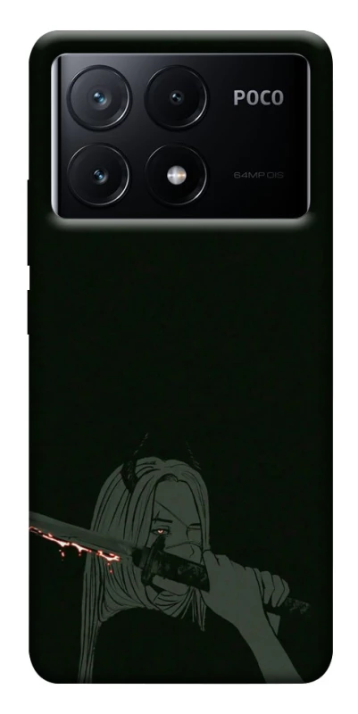Чехол на Xiaomi Poco X6 Человек-Бензопила фото 1 из 1