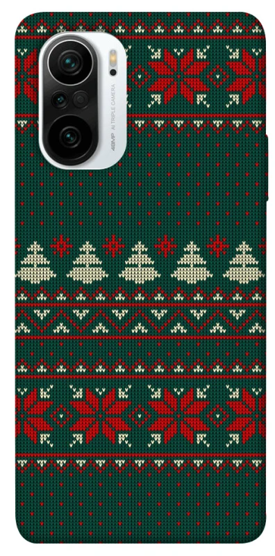 Чохол на Xiaomi Redmi K40 / K40 Pro / K40 Pro+ / Poco F3 Christmas jumper ver.4 фото 1 з 1