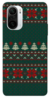 Чехол на Xiaomi Redmi K40 / K40 Pro / K40 Pro+ / Poco F3 Christmas jumper ver.4 фото 1 из 1