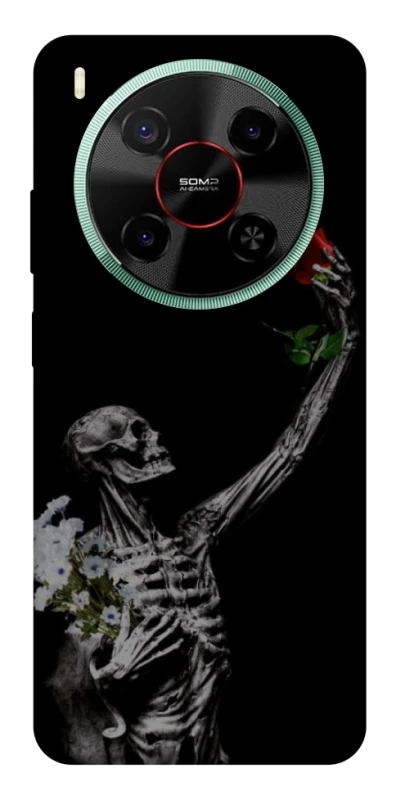 Чехол на ZTE Nubia V70 Max Skeleton vs Rose фото 1 из 1