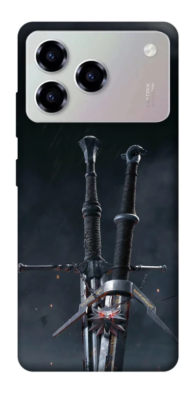 Чохол на ZTE Blade A76 Мечі Ведьмака фото 1 з 1