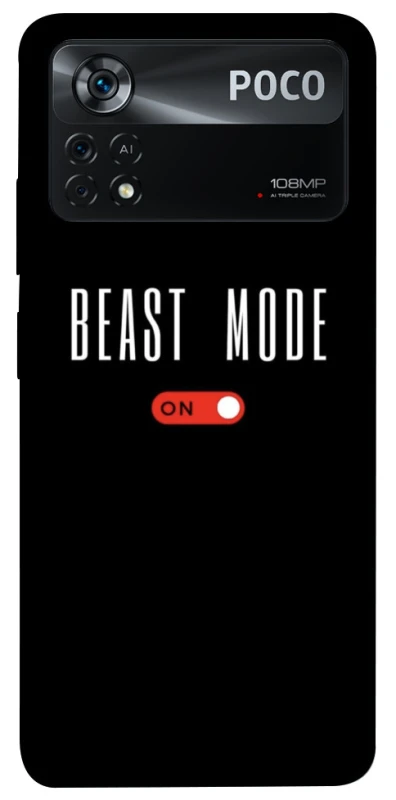 Чехол на Xiaomi Poco X4 Pro 5G Beast mode фото 1 из 1