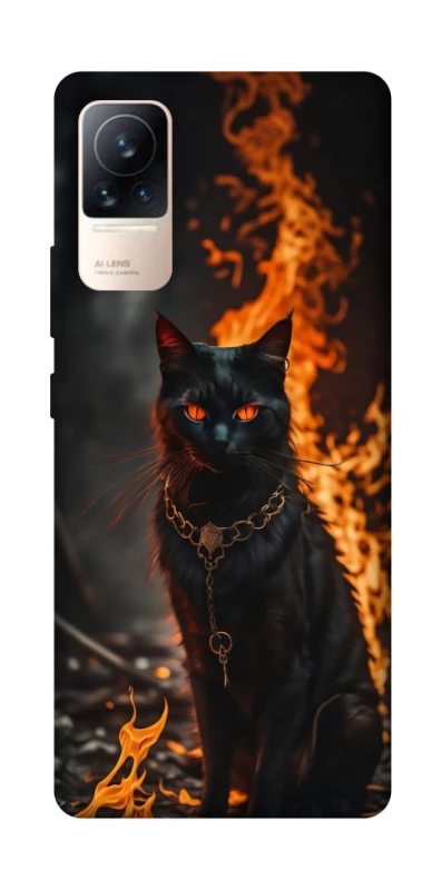 Чохол на Xiaomi Civi 6 Вогняний кіт фото 1 з 1