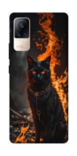 Чохол на Xiaomi Civi 6 Вогняний кіт фото 1 з 1