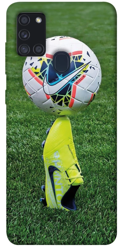 Чохол на Samsung Galaxy A21s Football Ball 2024 фото 1 Чохол на Samsung Galaxy A21s Football Ball 2024 фото 1 з 1